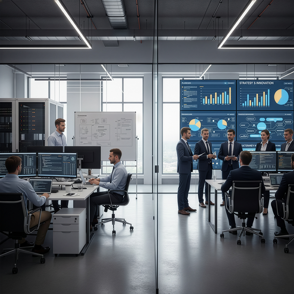 Balancing in-house IT teams with IT strategic consulting for innovation and growth